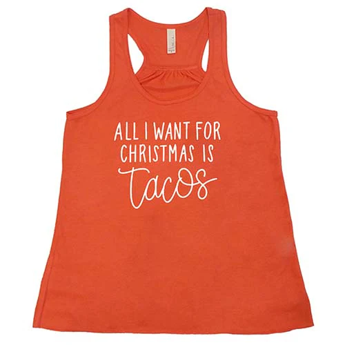 All I Want For Christmas Is Tacos Shirt - Image 3