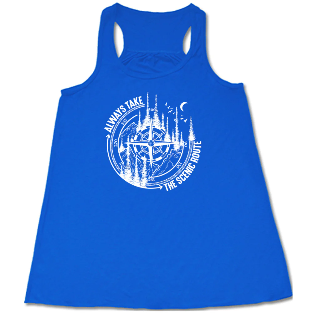 Always Take The Scenic Route Shirt - Image 3