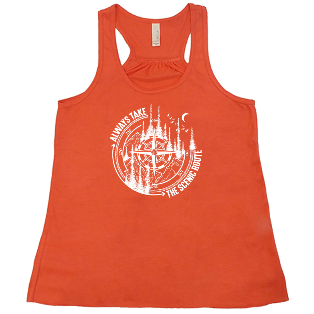 Always Take The Scenic Route Shirt - Image 4