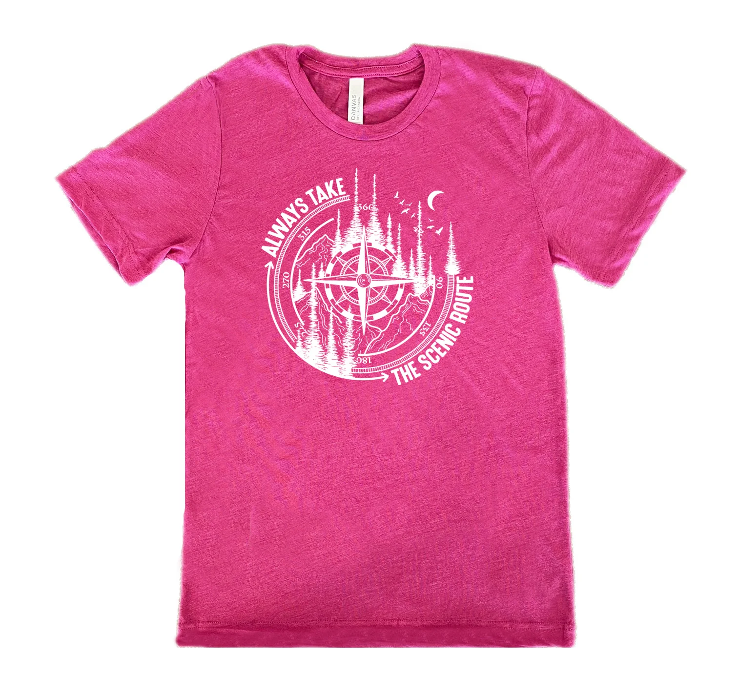 Always Take The Scenic Route Shirt Unisex - Image 9