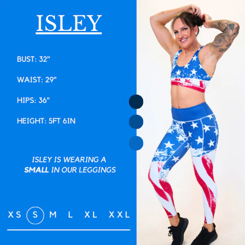American Flag Leggings - Image 5