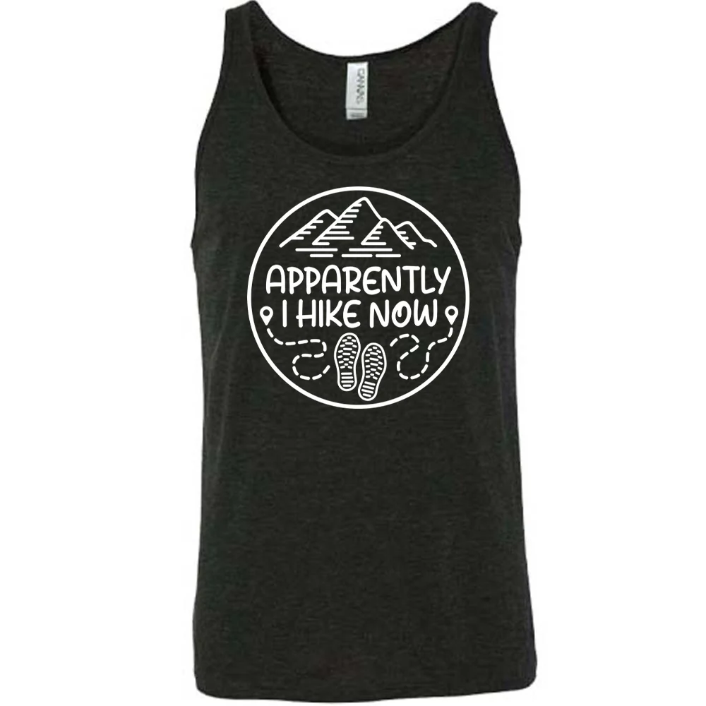 Apparently I Hike Now Shirt Unisex - Image 2