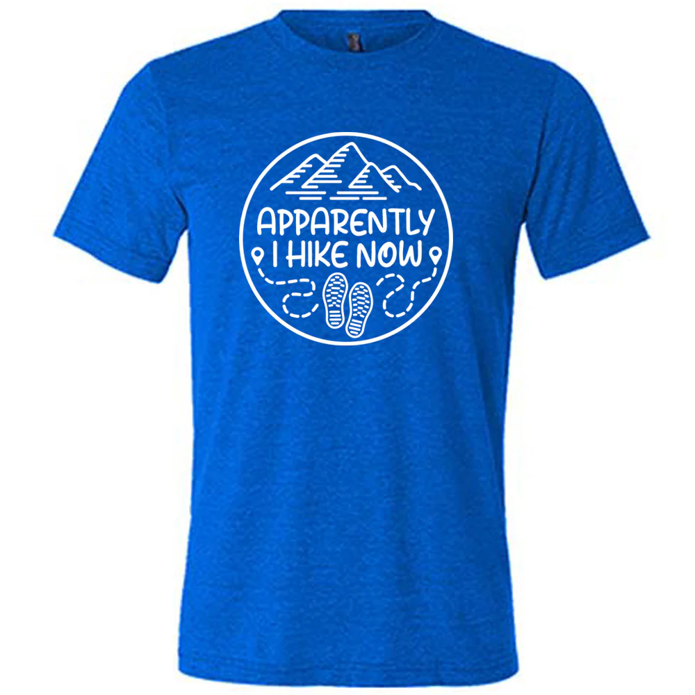 Apparently I Hike Now Shirt Unisex - Image 3