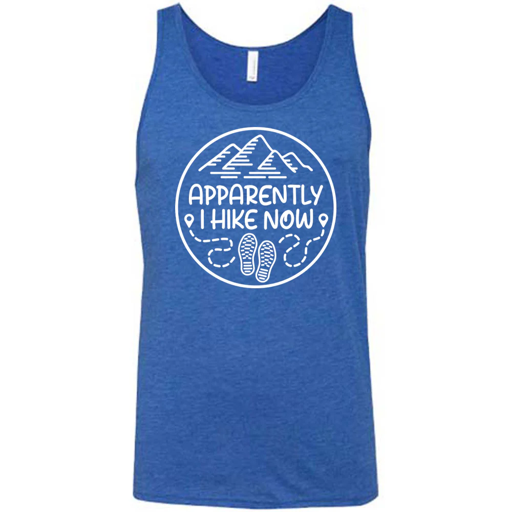 Apparently I Hike Now Shirt Unisex - Image 4