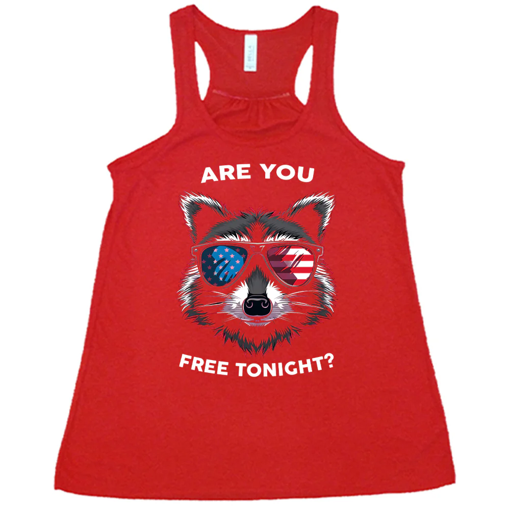 Are You Free Tonight Raccoon Shirt - Image 3