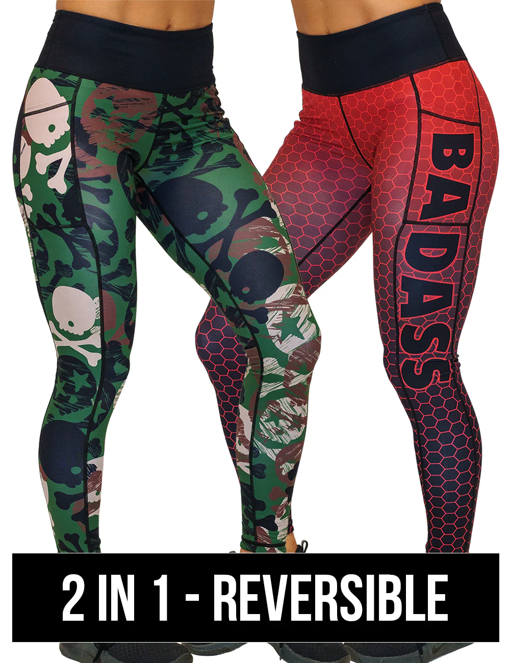 Badass Reversible Leggings - Image 3