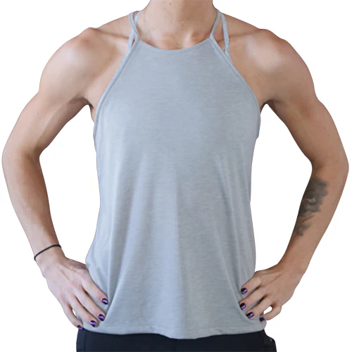 Basic High Neck Flowy Tank - Image 6