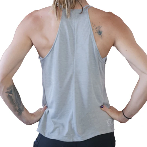 Basic High Neck Flowy Tank - Image 7