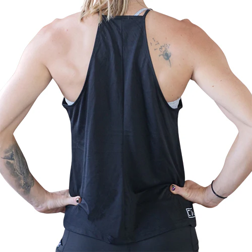 Basic High Neck Flowy Tank - Image 9
