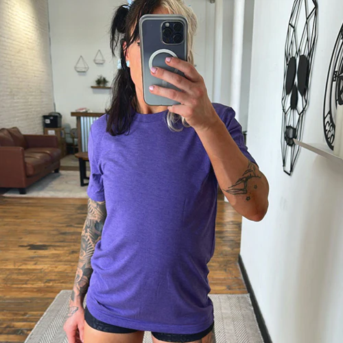 Unisex Tee | Purple - Image 3