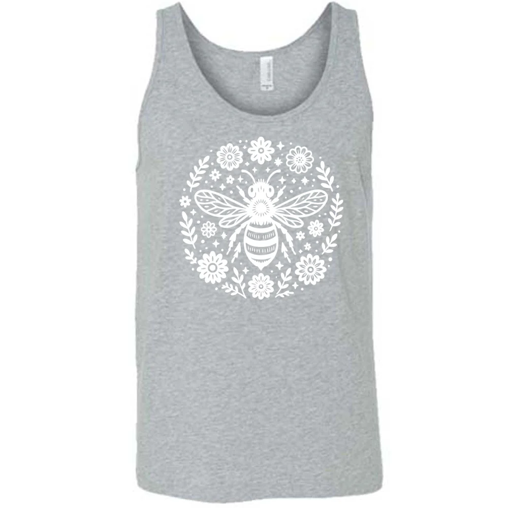 Bee and Flowers BOHO Shirt Unisex - Image 8
