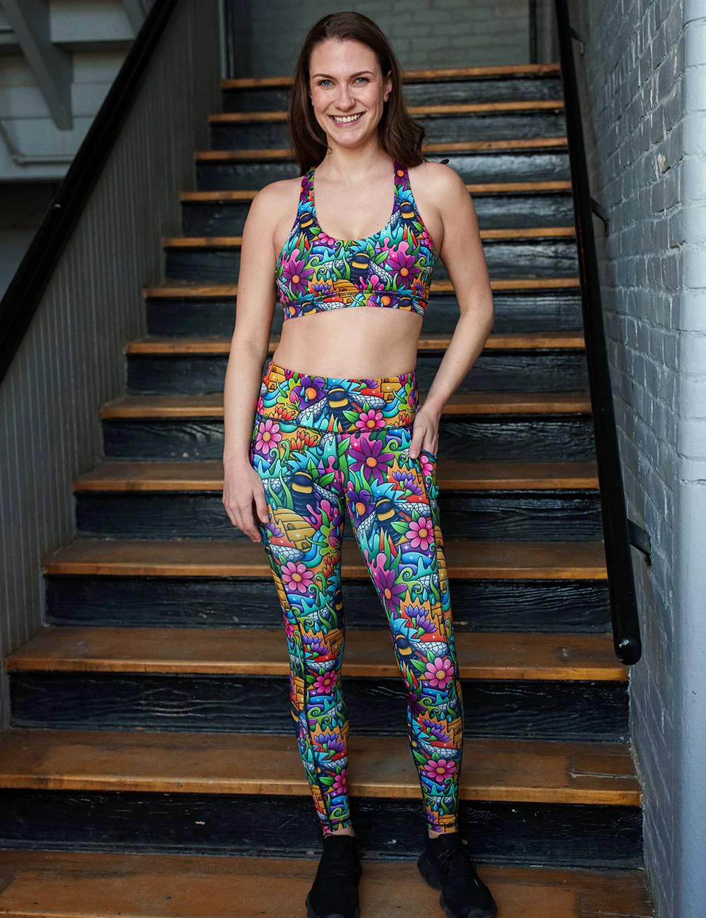 Bee Bold Leggings - Image 3