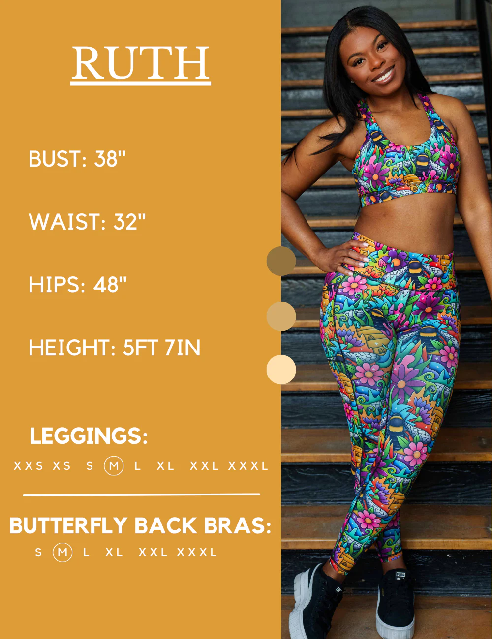 Bee Bold Leggings - Image 6