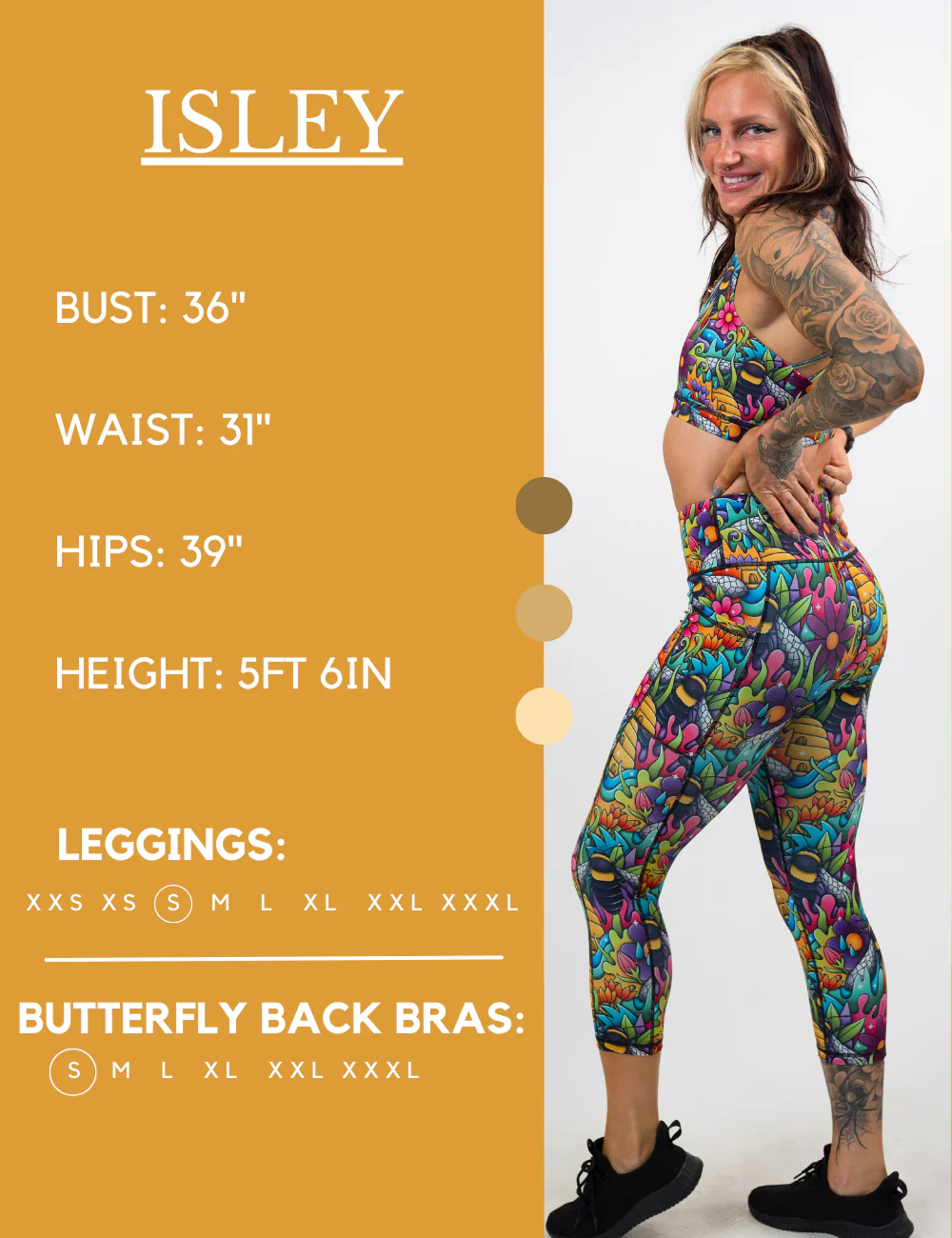 Bee Bold Leggings - Image 7