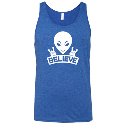 Alien Believe Shirt Unisex - Image 4