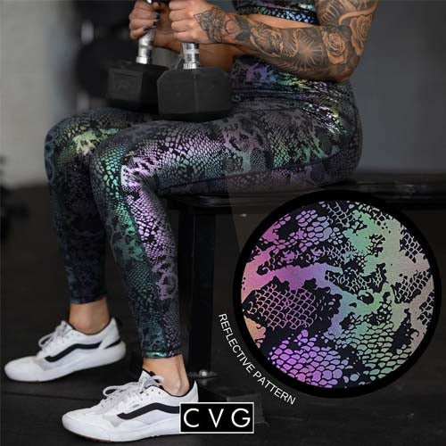 Glisten Here Leggings | Black - Image 3