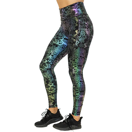Glisten Here Leggings | Black - Image 6