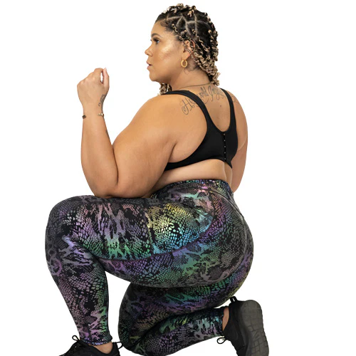 Glisten Here Leggings | Black - Image 8