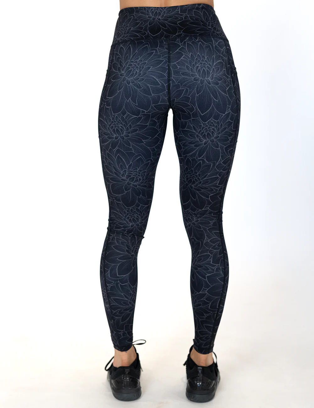 Lotus Leggings | Black - Image 8