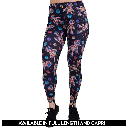 Voodoo Doll Leggings | Black - Image 3