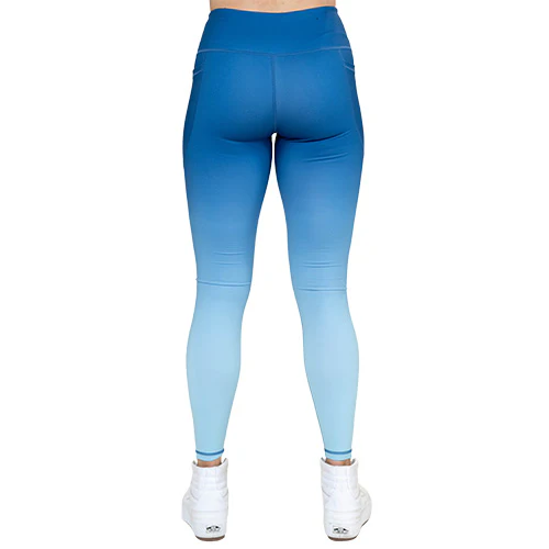 Blue Ombre Leggings - Image 7