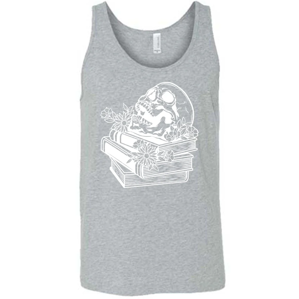 Books With Skull Shirt Unisex - Image 8