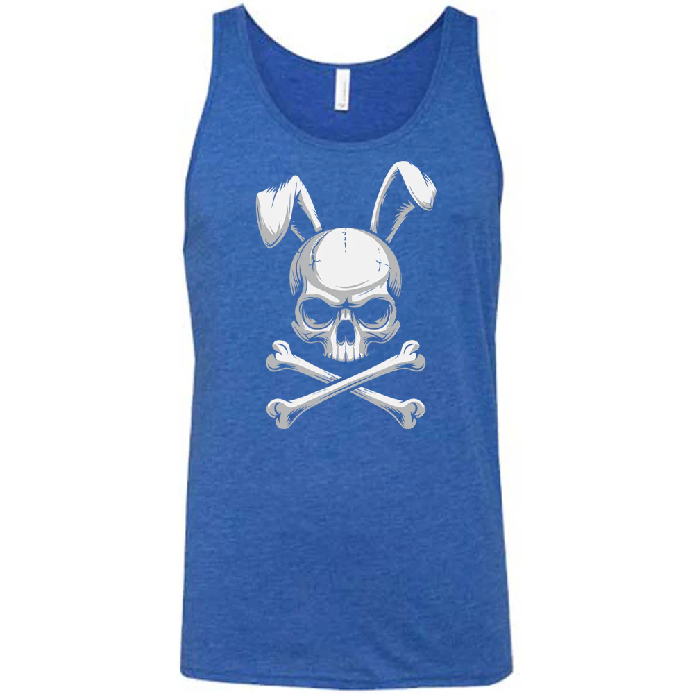 Bunny Crossbones - Black Unisex Tee - TikTok - Image 4
