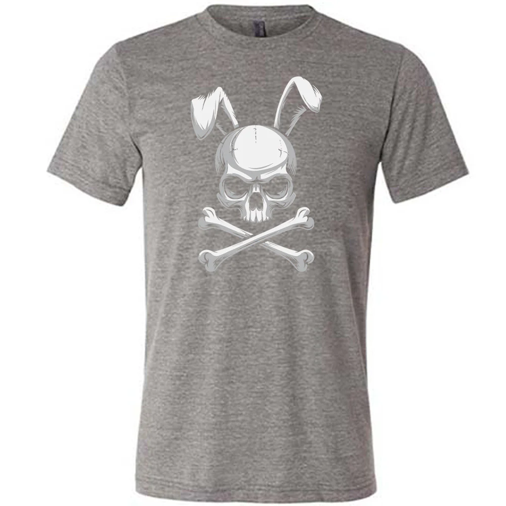 Bunny Crossbones - Black Unisex Tee - TikTok - Image 7