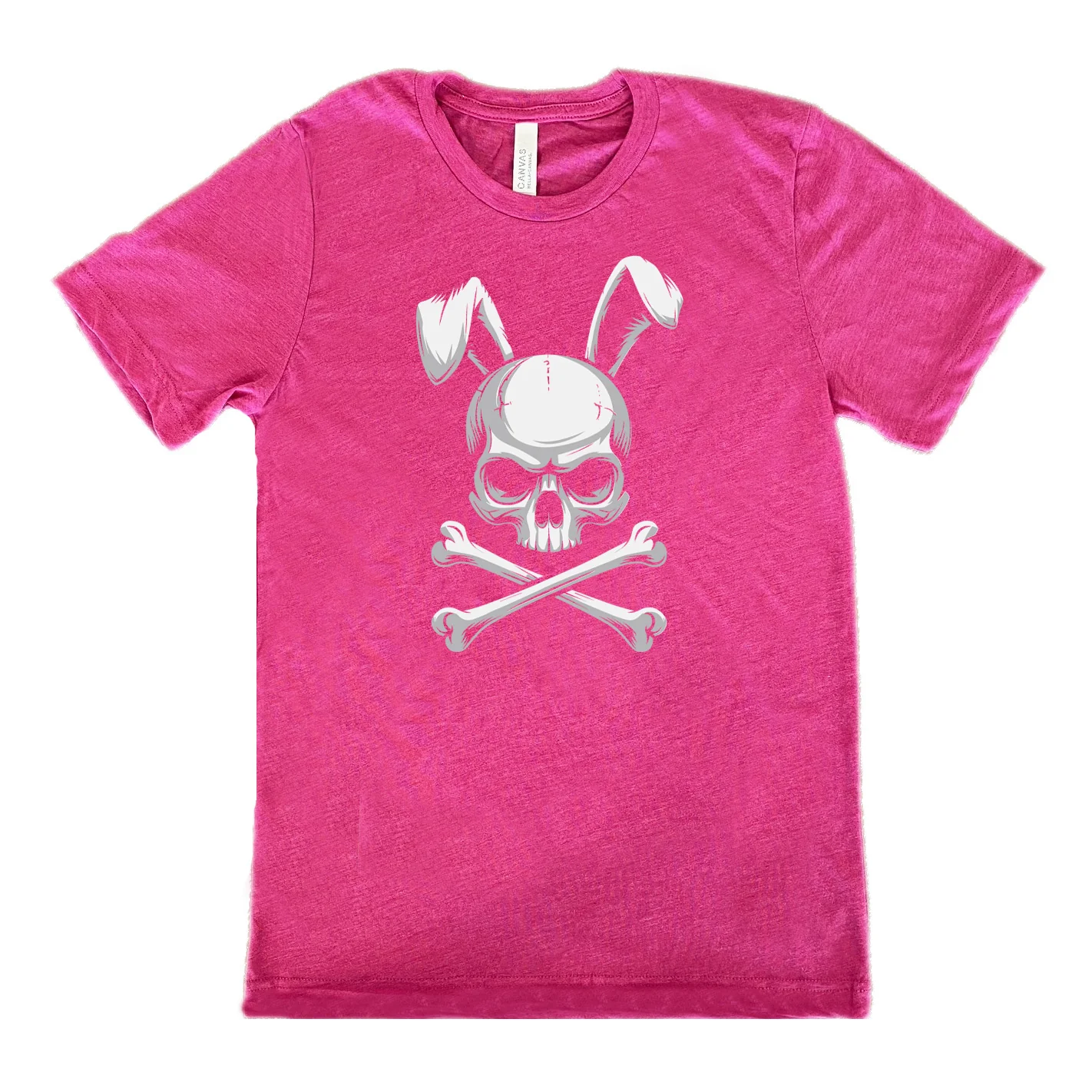 Bunny Crossbones - Black Unisex Tee - TikTok - Image 9