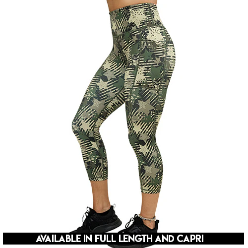 Camo Stars Leggings - Image 3