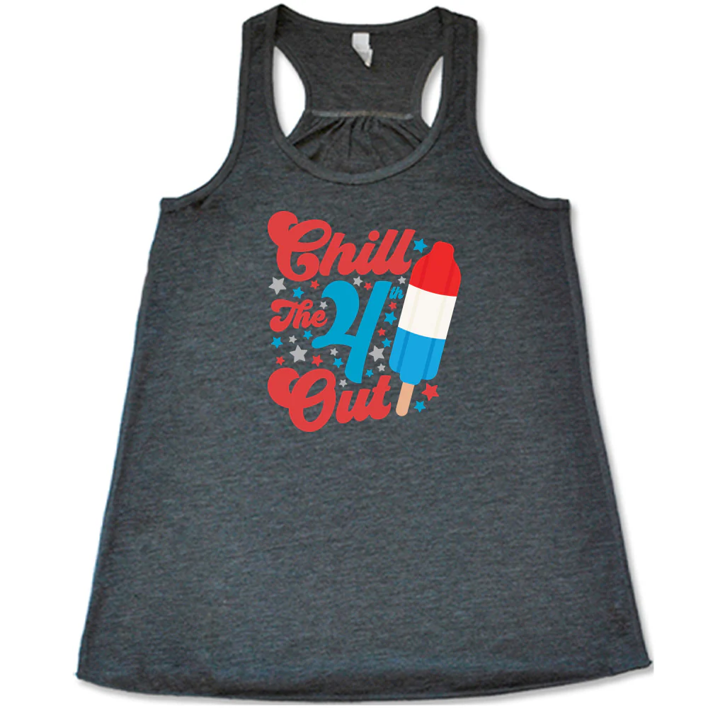 Chill The 4th Out Popsicle Shirt - Image 3