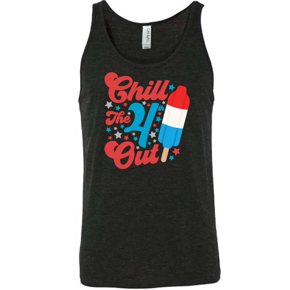 Chill The 4th Out Popsicle Shirt Unisex - Image 2