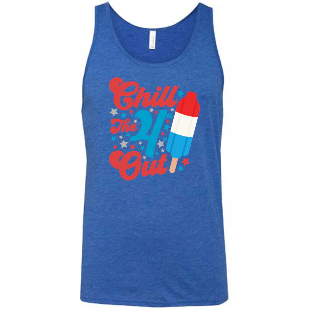 Chill The 4th Out Popsicle Shirt Unisex - Image 4
