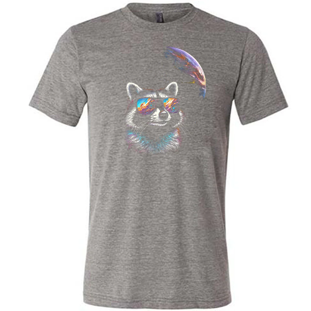 Cosmic Raccoon Shirt Unisex - Image 3