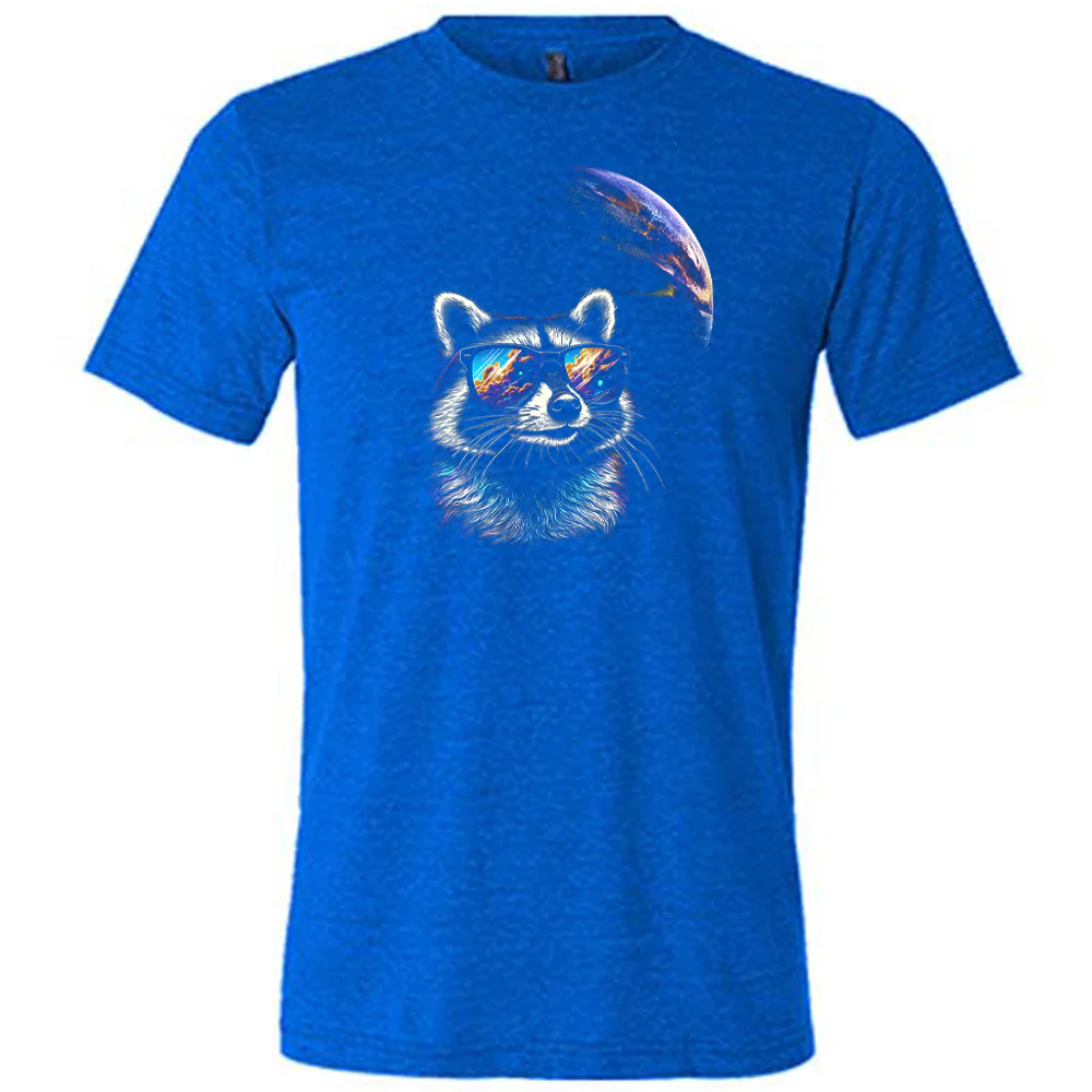 Cosmic Raccoon Shirt Unisex - Image 5