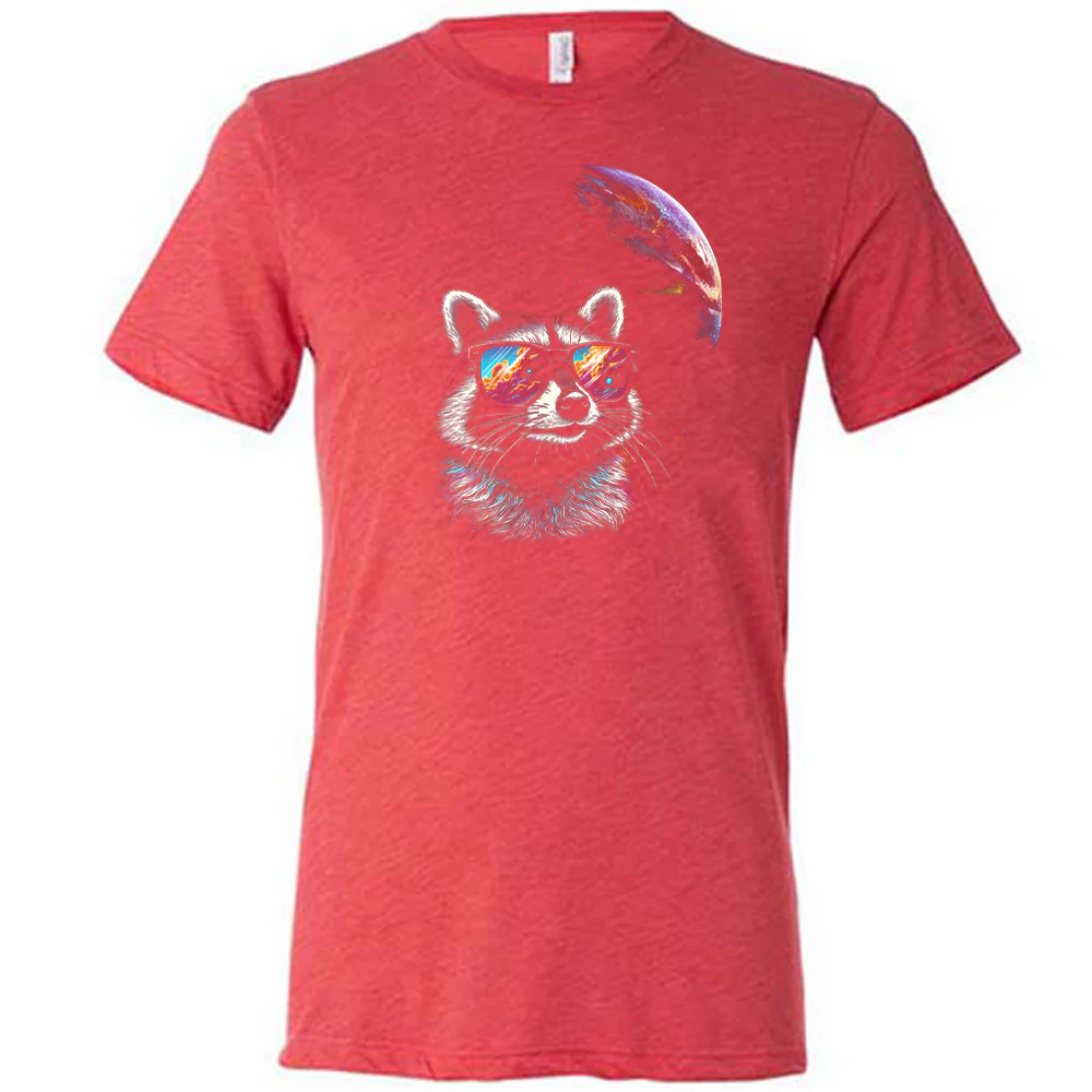 Cosmic Raccoon Shirt Unisex - Image 7