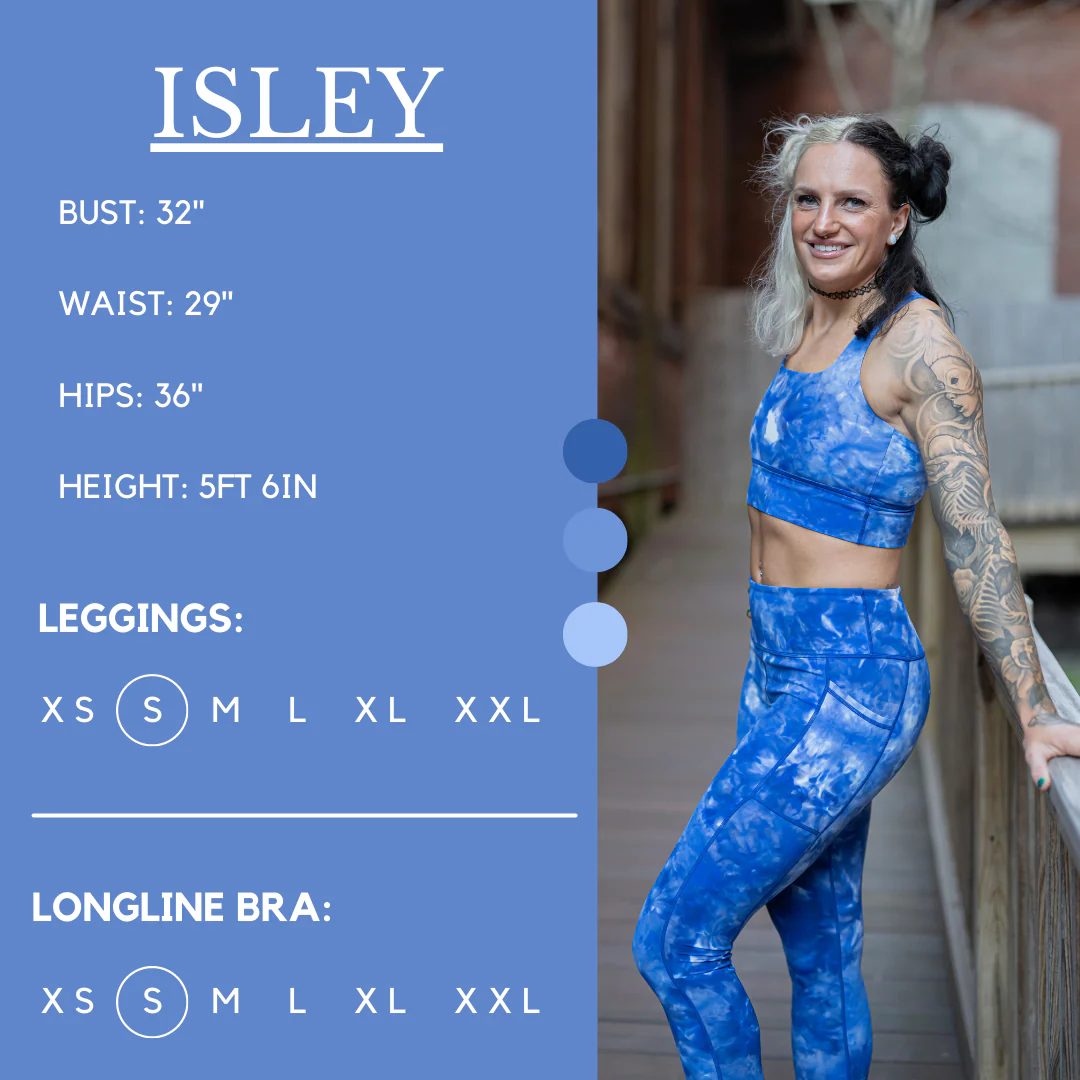 Dye Hard Leggings | Blue - Image 4