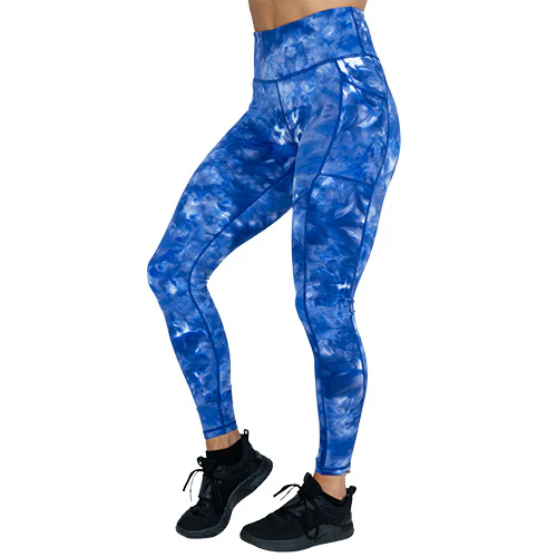 Dye Hard Leggings | Blue - Image 6