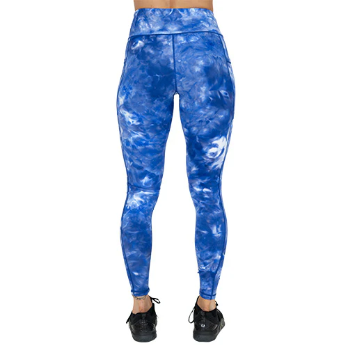 Dye Hard Leggings | Blue - Image 7