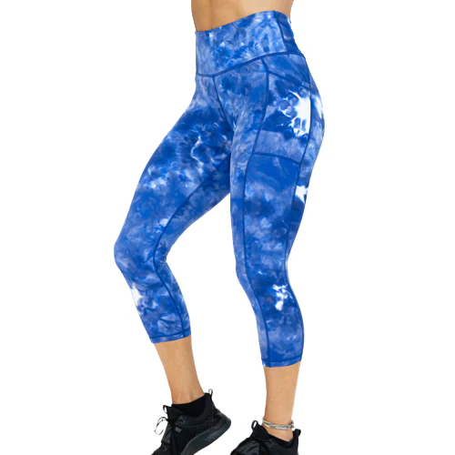 Dye Hard Leggings | Blue - Image 8