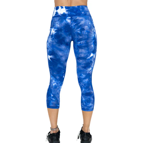 Dye Hard Leggings | Blue - Image 9