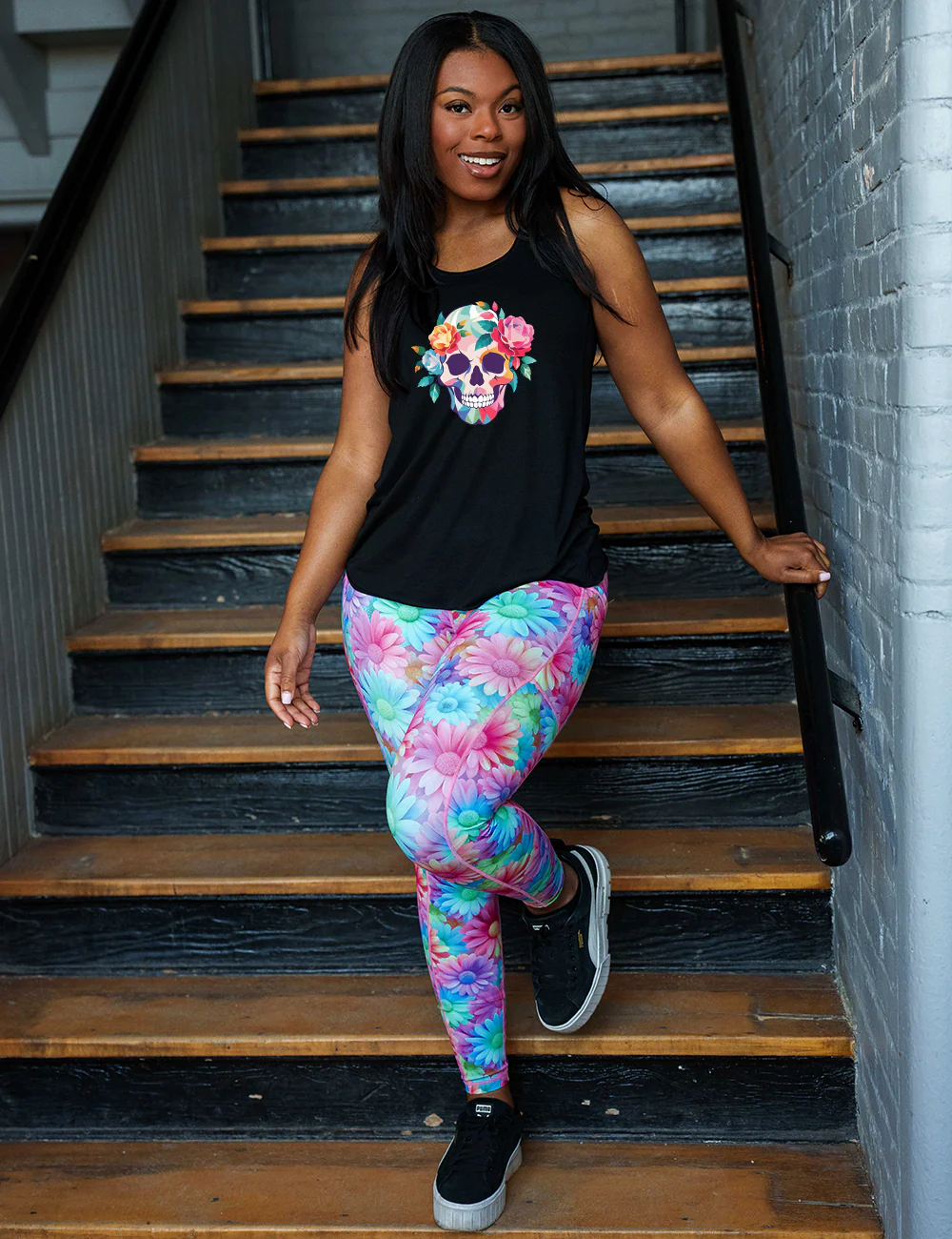 Enchanted Floral Leggings - Image 3