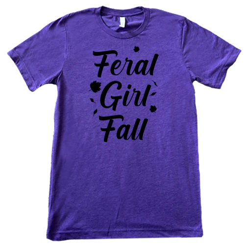 Feral Girl Fall Shirt Unisex - Image 10