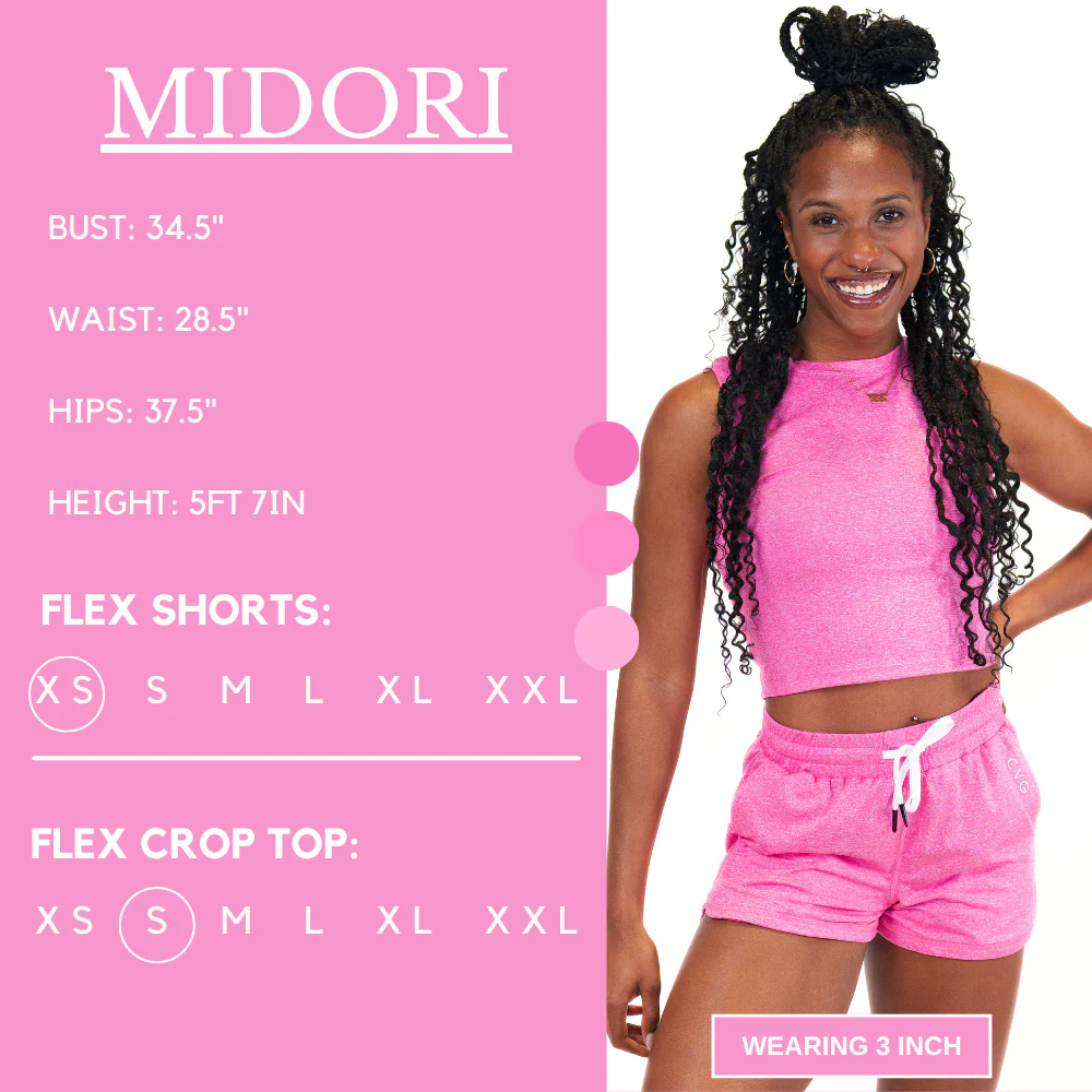 Flex Crop Top | Pink - Image 3