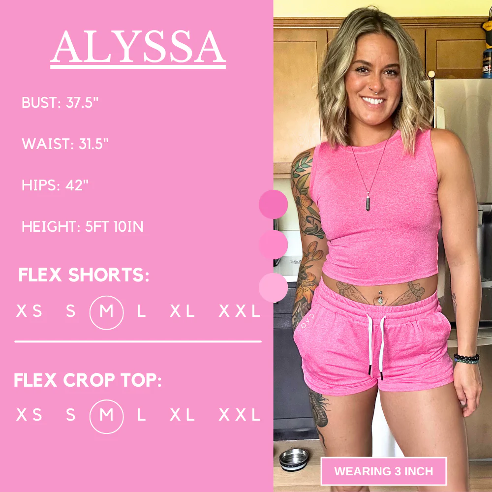 Flex Shorts | Pink - Image 4