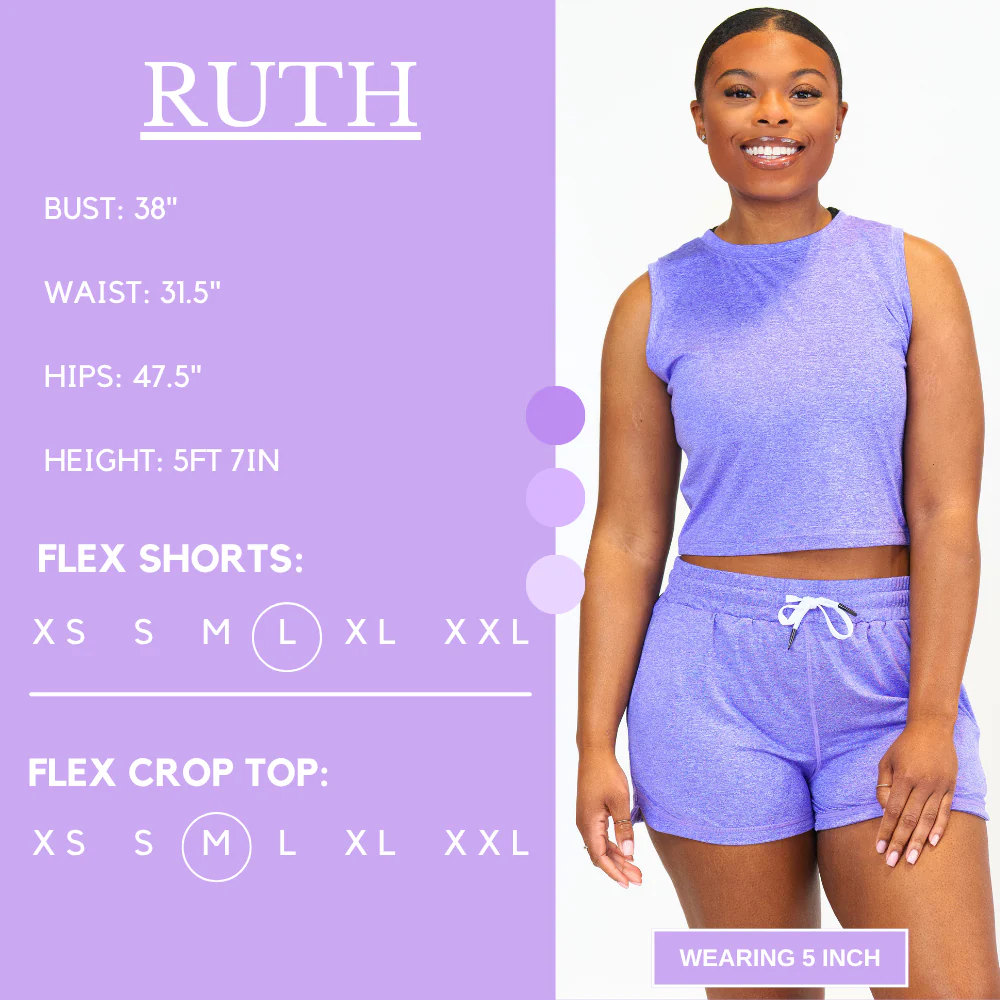 Flex Shorts | Purple - Image 3