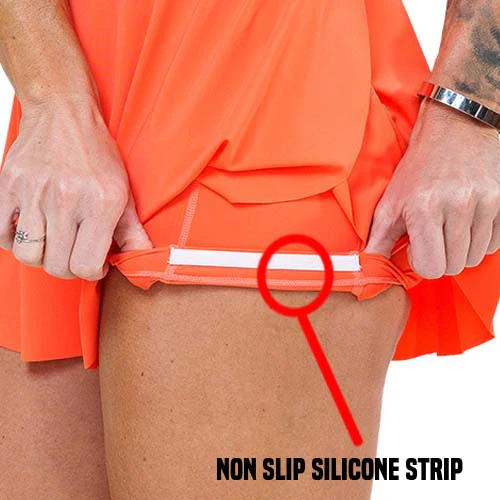 Flowy Shorts | Neon Orange - Image 3