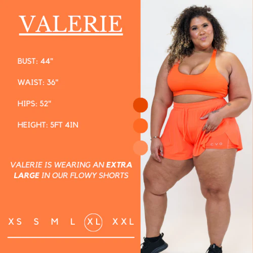 Flowy Shorts | Neon Orange - Image 6