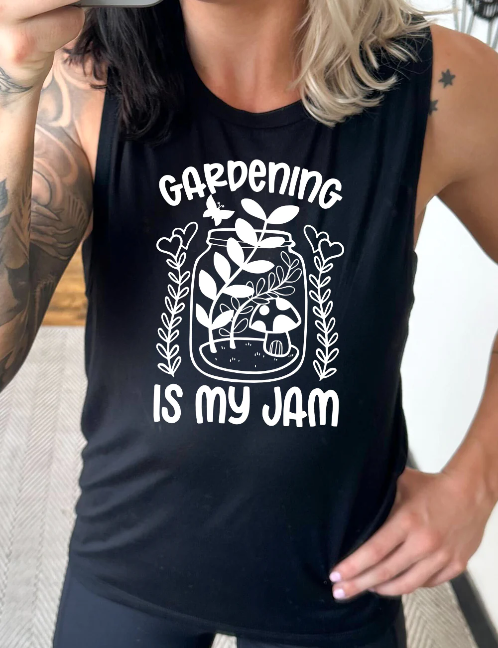 Gardening is My Jam Muscle Tank