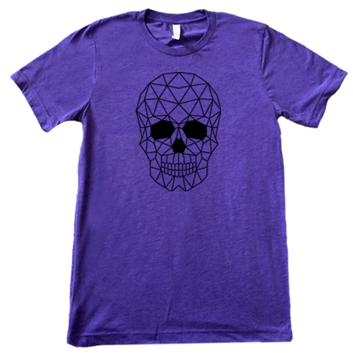 Geometric Skull Shirt Unisex - Image 9